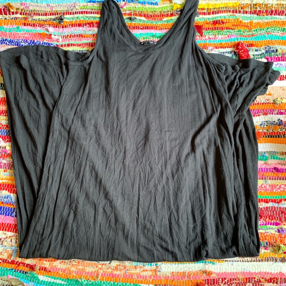 THEORY BLACK MAXI DRESS